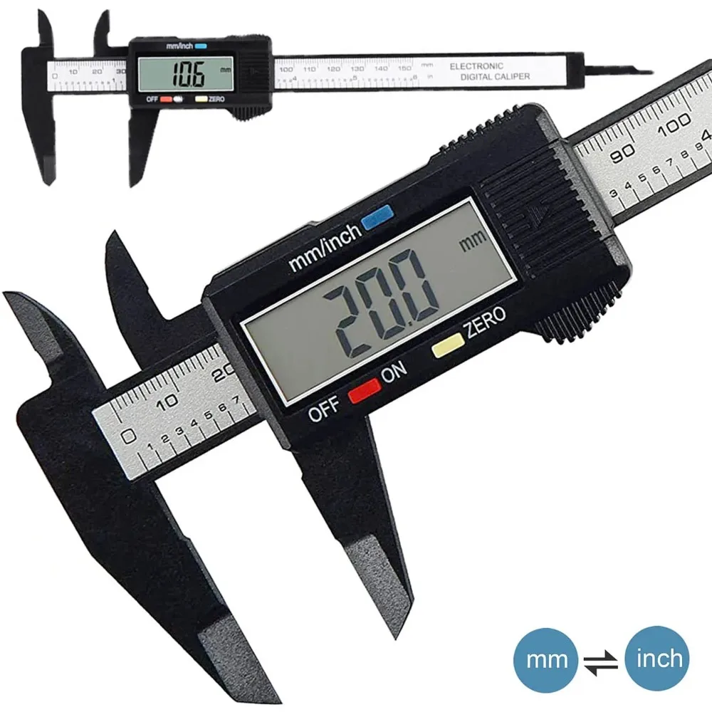 Digital Caliper 150Mm Stainless Steel - Digital Vernier Calipers Measure 150mm 6inch