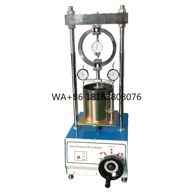 Test Instruments - Digital CBR Tester Motorized Loading Press