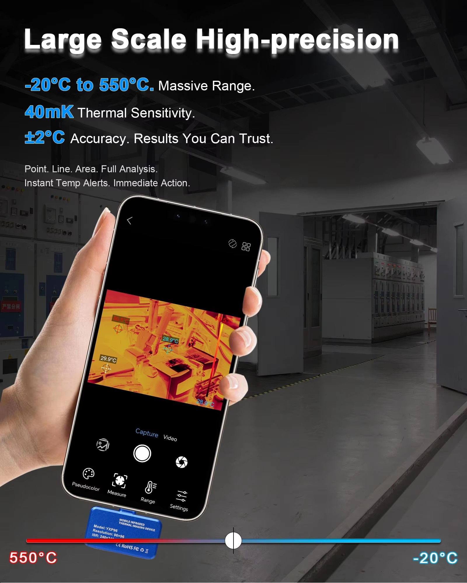 Thermal Camera for Phone 96x96 - Thermal Imaging Camera Pcb Repair ulasan dan harga
