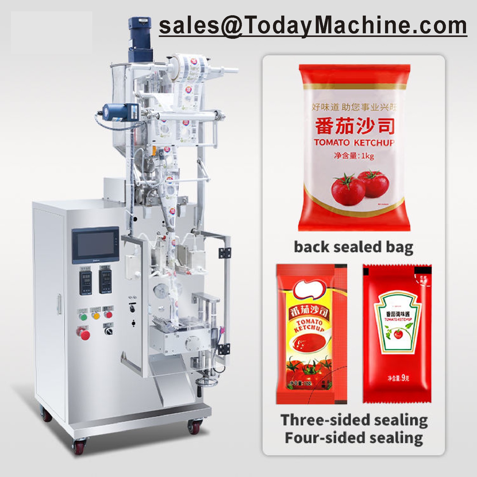 Vertical Form Fill Seal Sauce  - Packaging ulasan dan harga