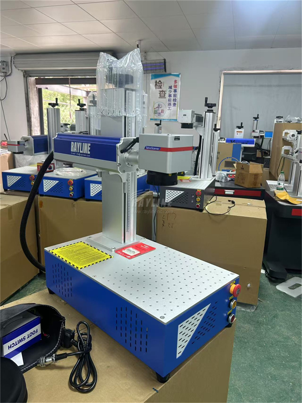 30W 50W 100W Portable 3D Fiber - Fiber Laser Marking Machine 30W ulasan dan harga