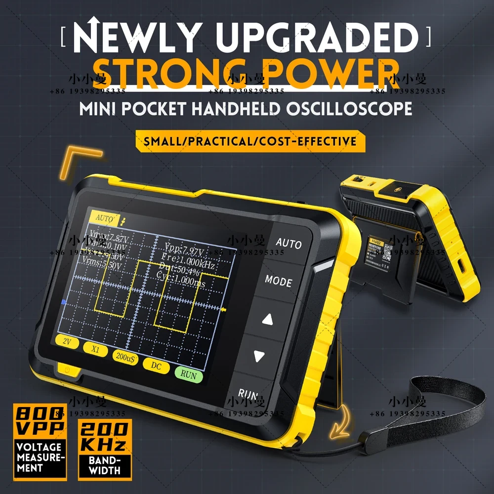 FNIRSI DSO152 Mini Handheld Di - Fnirsi Digital Oscilloscope Handheld ulasan dan harga