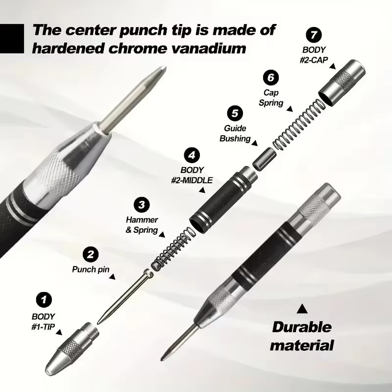 Auto Center Puncher Hole Marke - Industrial Tools ulasan dan harga