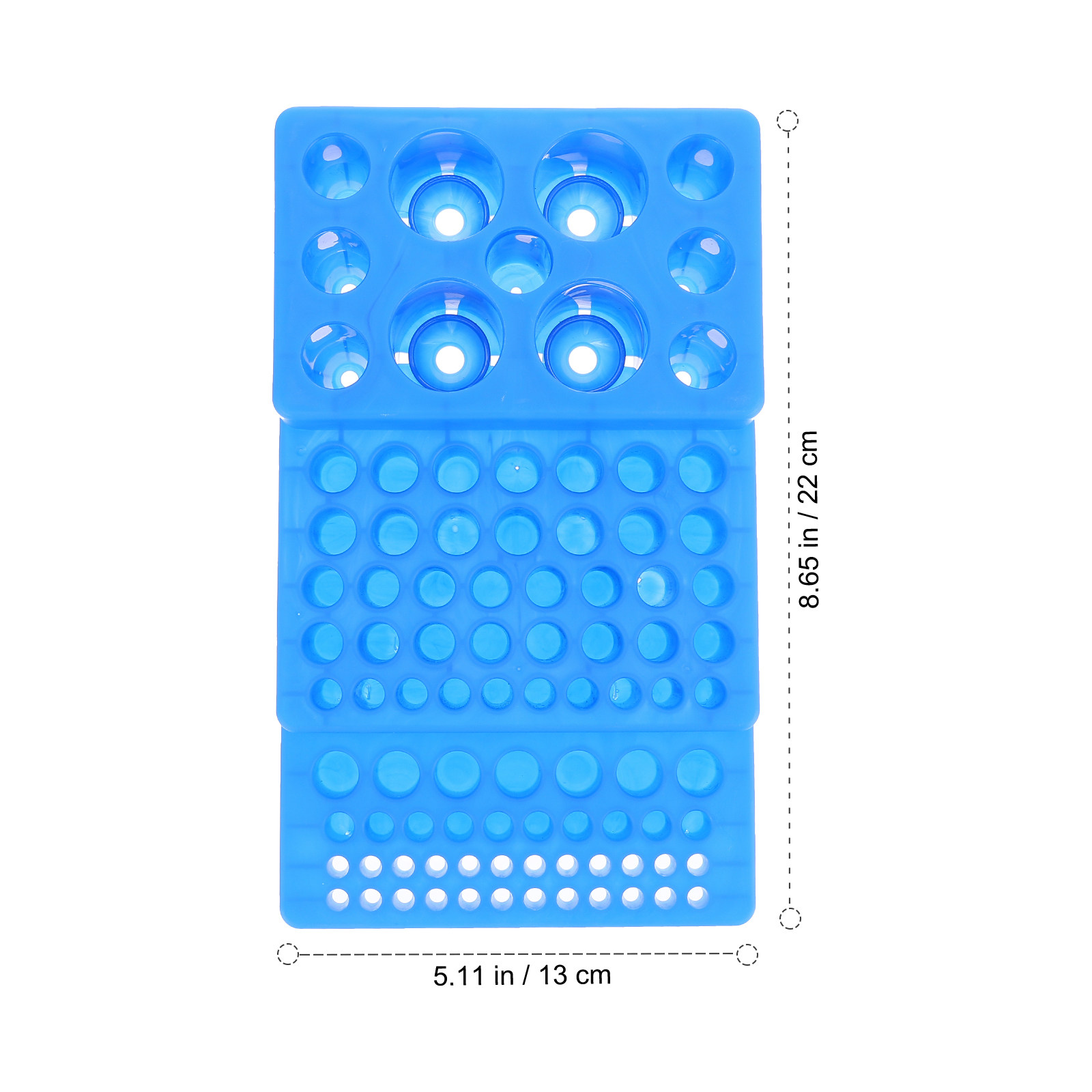 Test Tube Rack Trapezoidal PP  - Lab Equipment ulasan dan harga
