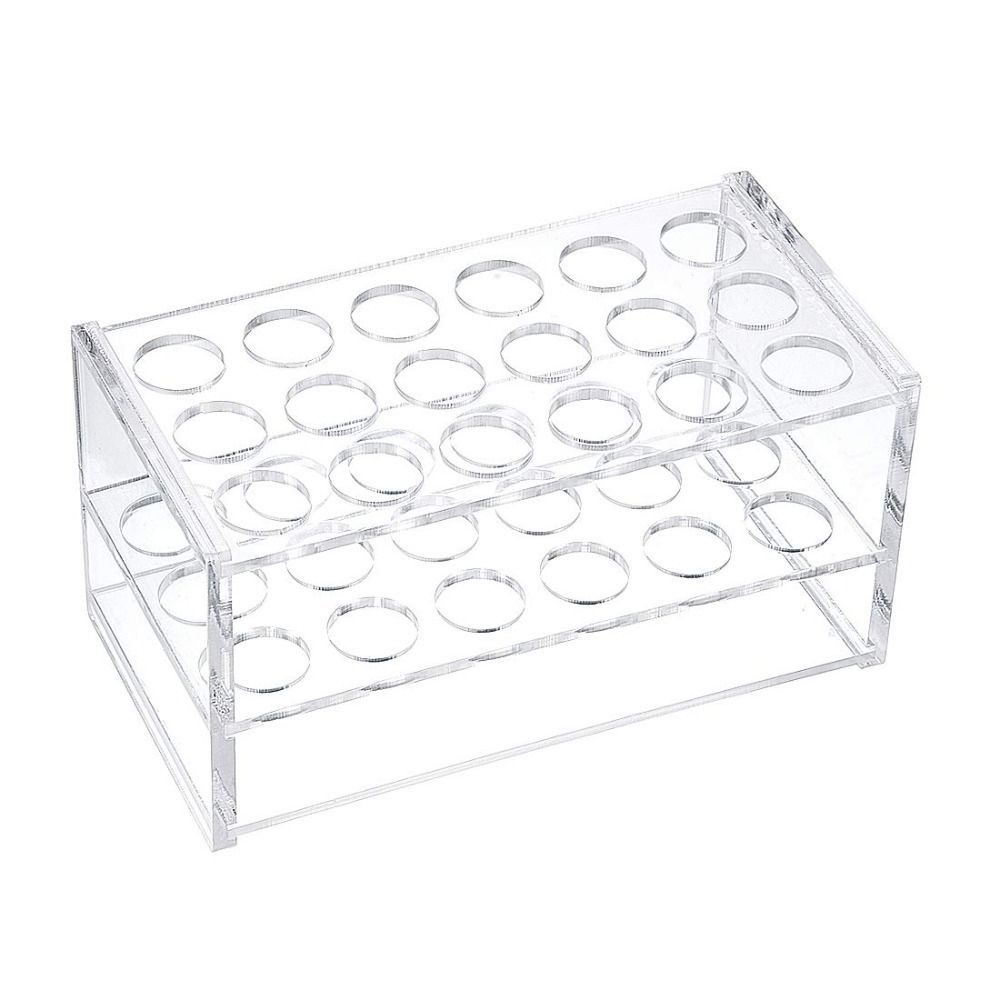 New Acrylic Test Tube Rack Hol - Lab Equipment ulasan dan harga