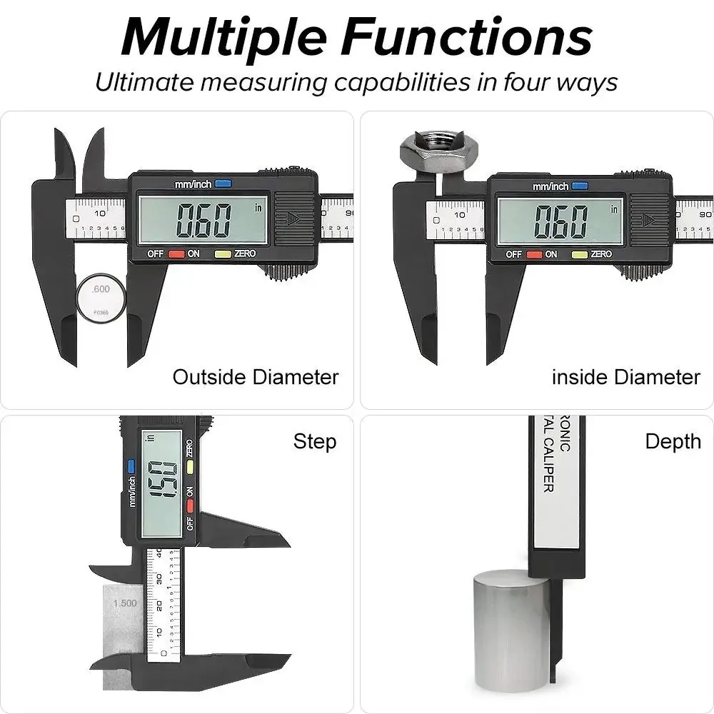 Digital Vernier Calipers Measu - Digital Caliper 150Mm Stainless Steel ulasan dan harga