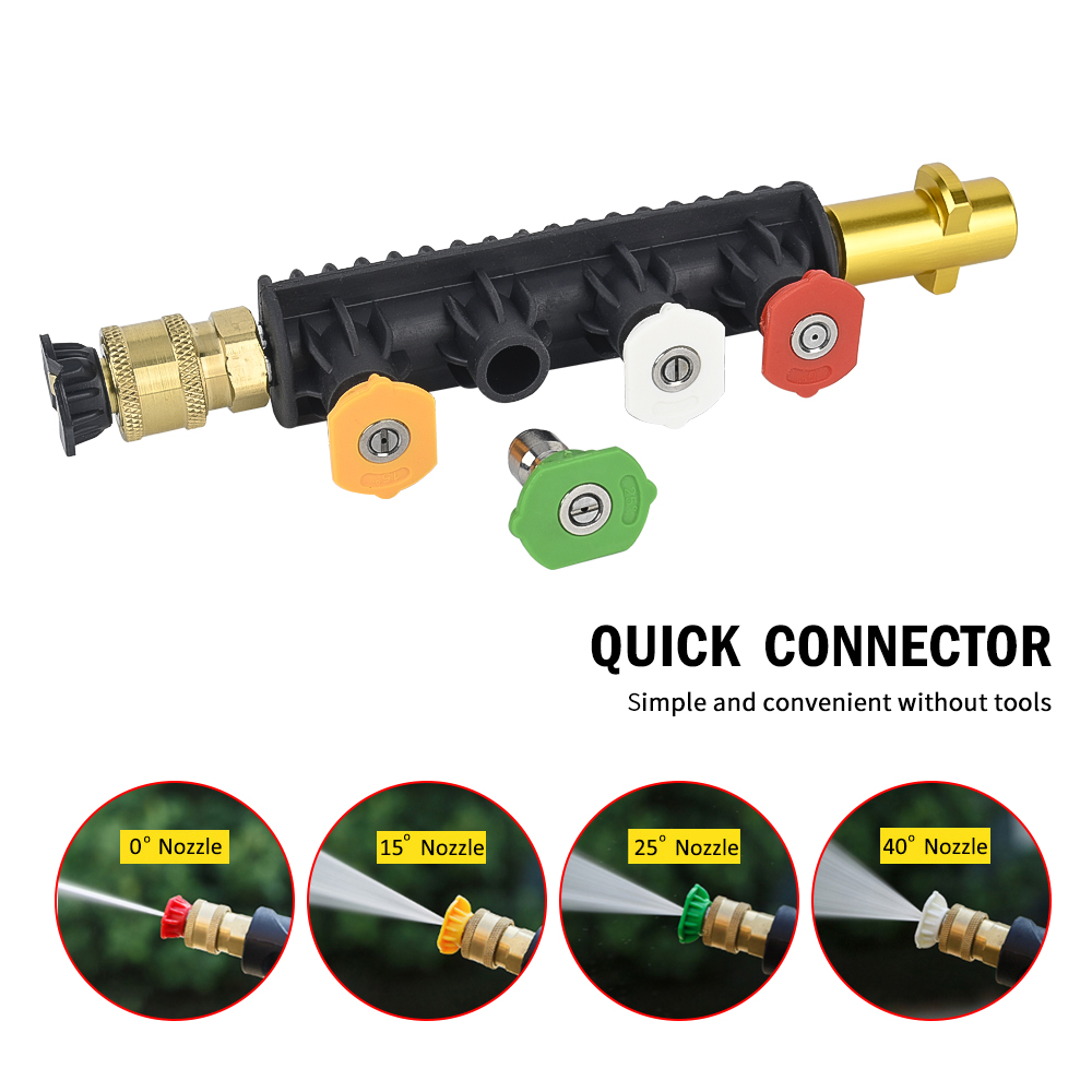 High Pressure Washer Gun Wand  - Vacuum Chamber Kit With Pump ulasan dan harga