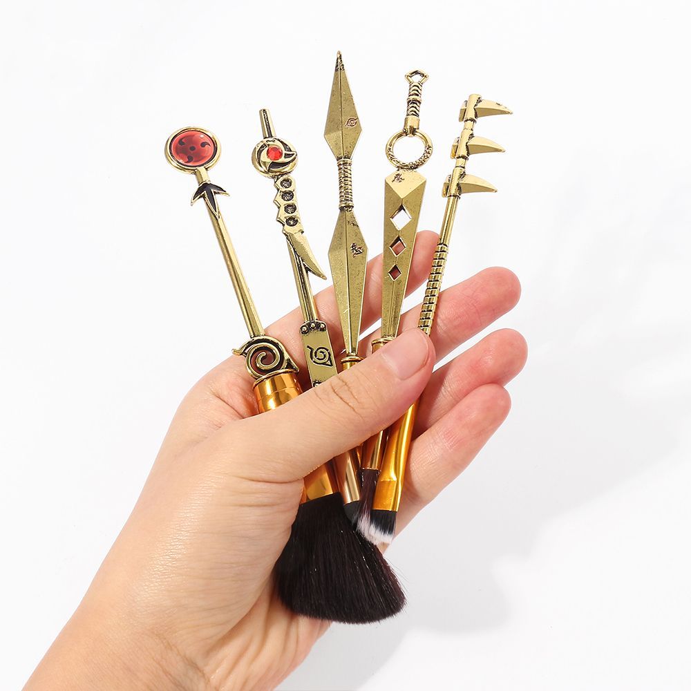 Naruto Anime Makeup Brush 5-Pi - Industrial Tools ulasan dan harga