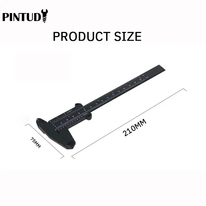 1PC Plastic Vernier Caliper Di - Digital Caliper 150Mm Stainless Steel ulasan dan harga