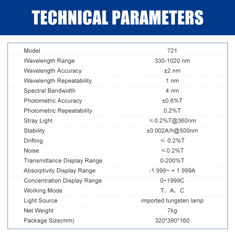 WESTTUNE Portable Spectrophoto - Lab Equipment ulasan dan harga