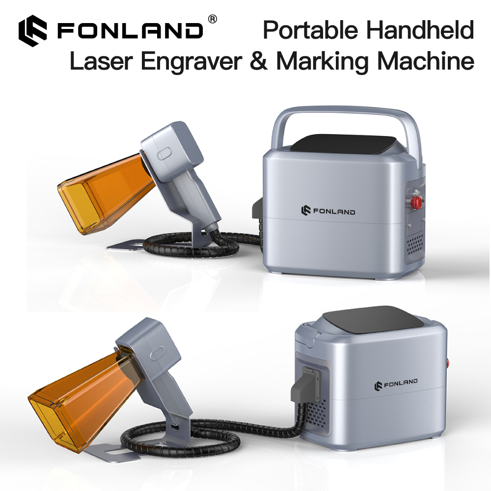 FONLAND K1 20W 30W Portable Ha - Fiber Laser Marking Machine 30W ulasan dan harga