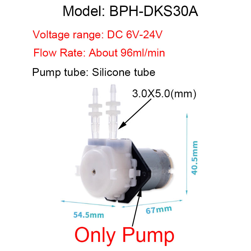 Small Adjustable Peristaltic P - Mini Peristaltic Pump 12V ulasan dan harga